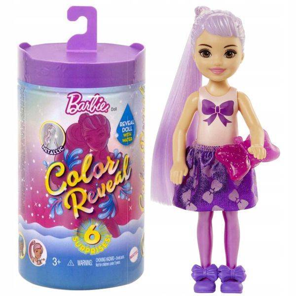Barbie Color Reveal meglepetés baba – Chelsea