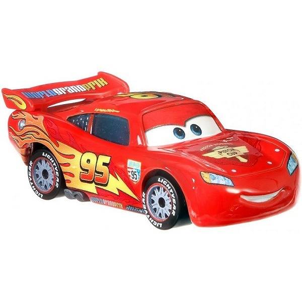 Verdák 3 kisautó – Lightning McQueen with racing wheels