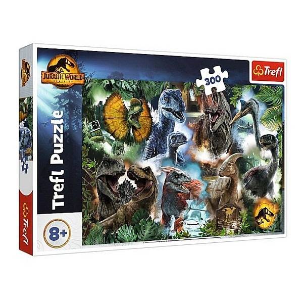 Trefl dinoszauruszos puzzle 300 db-os – Jurassic World
