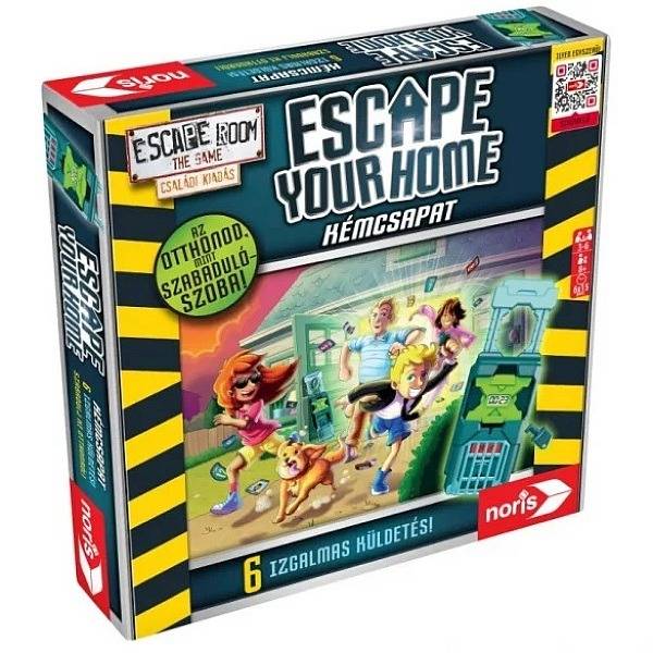 Escape Room szabadulós játék – Escape Your Home Kémcsapat
