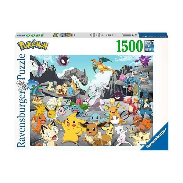 Ravensburger 1500 db-os puzzle – Klasszikus Pokémon