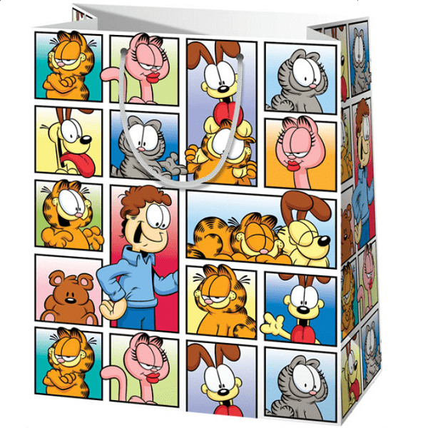 Garfield exkluzív ajándéktasak – nagy