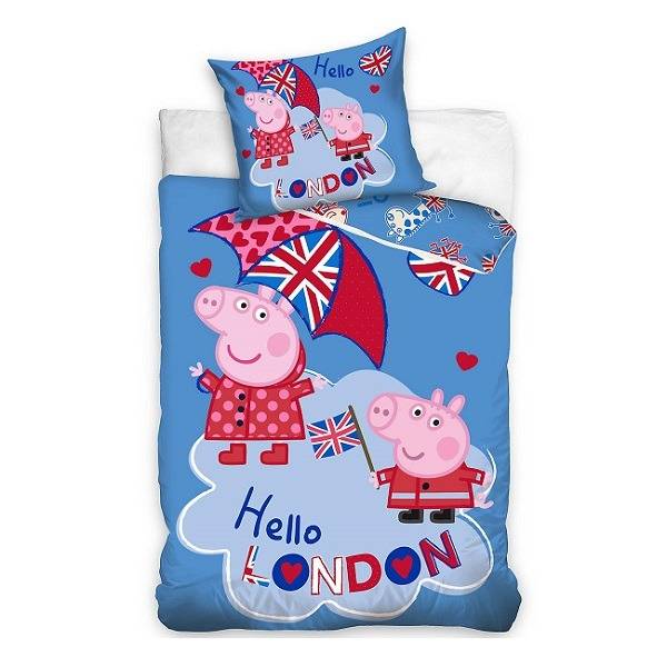 Peppa malac ágyneműhuzat szett – Hello London