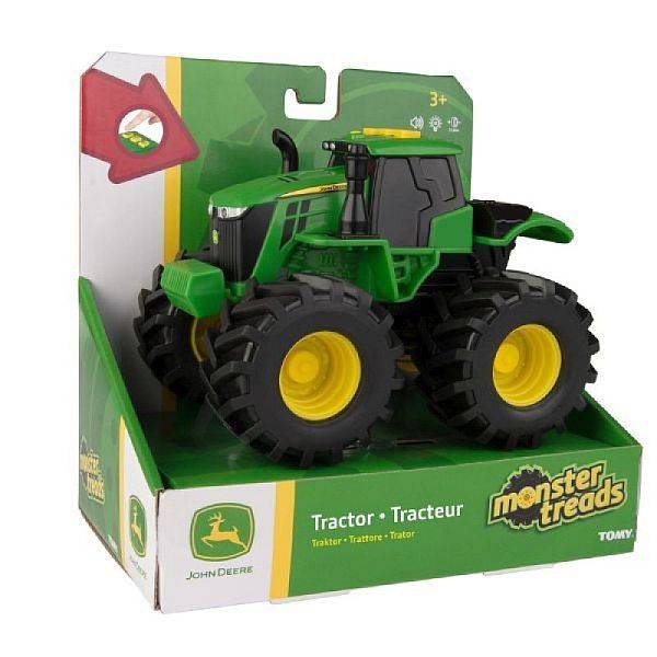 Tomy John Deere Monster traktor fénnyel és hanggal