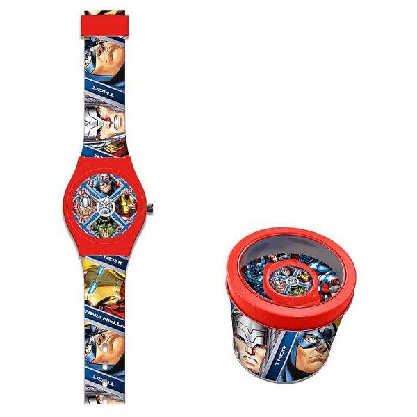 Avengers karóra díszdobozban – piros