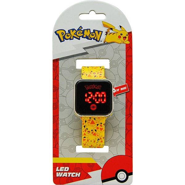 Pokémon Pikachu LED karóra