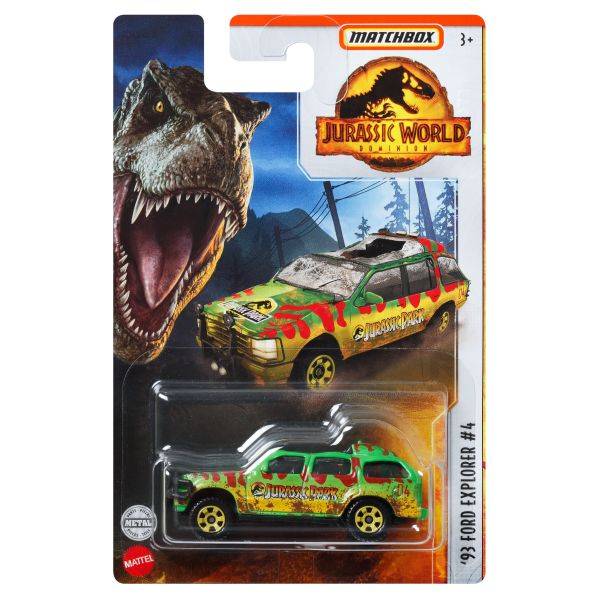 Matchbox Jurassic World kisautó – ’93 Ford Explorer #4