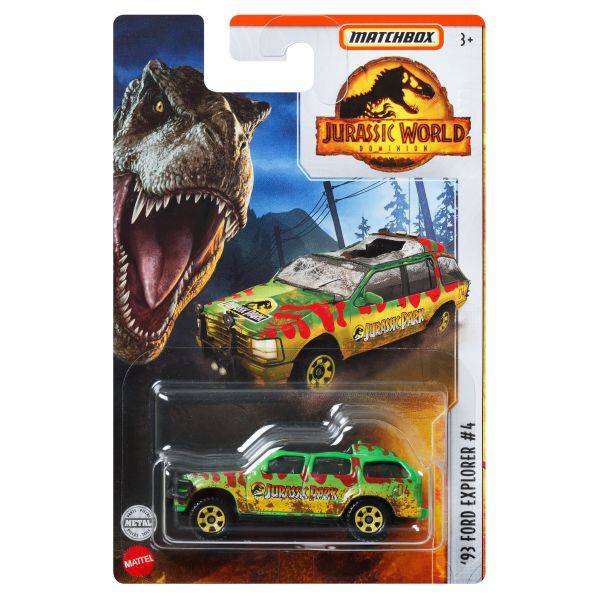 Matchbox Jurassic World kisautó – ’93 Ford Explorer #4