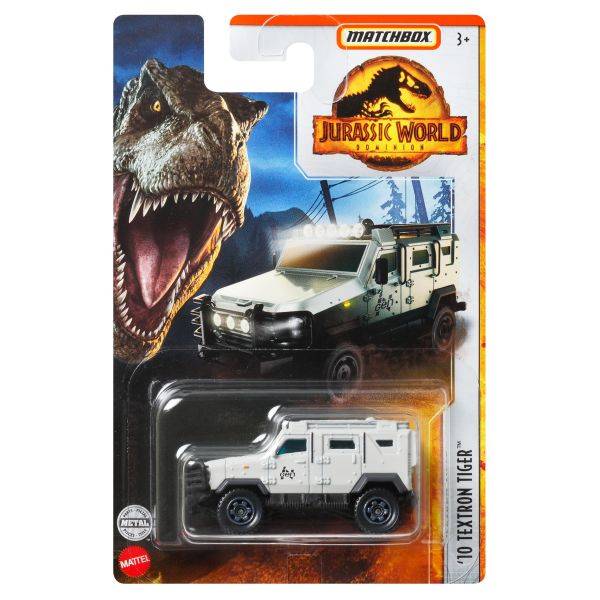 Matchbox Jurassic World kisautó – ’10 Trextron Tiger