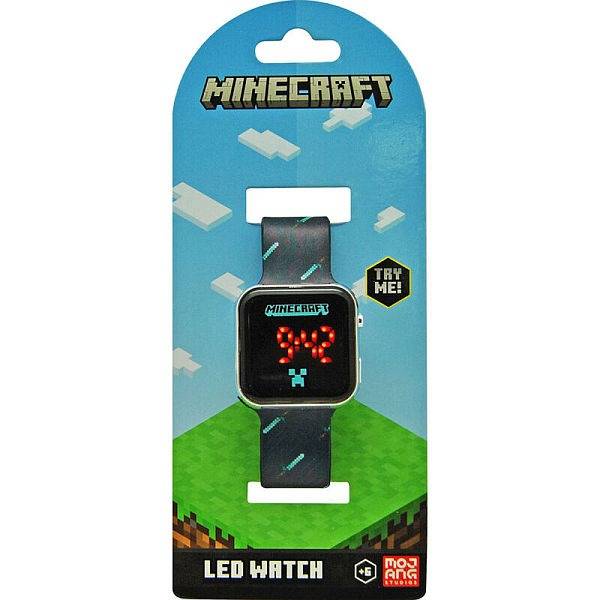 Minecraft LED karóra – Gyémánt kard