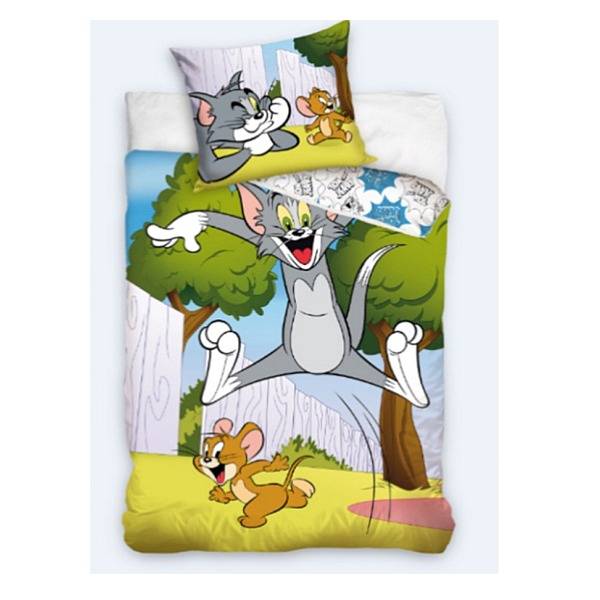 Tom és Jerry ágyneműhuzat szett 140×200 cm