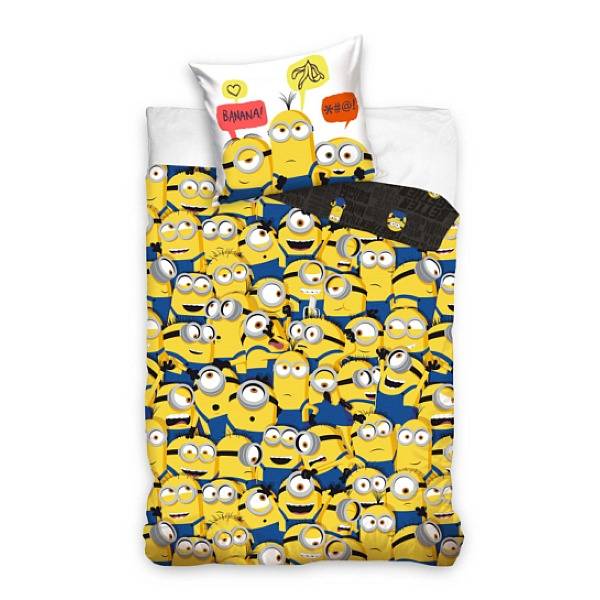 Minyonok ágyneműhuzat szett – Banana Team