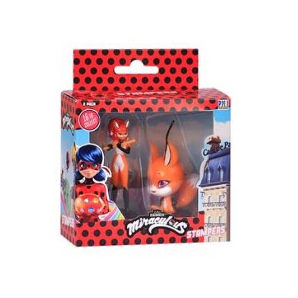Miraculous nyomda 2 db-os szett – Rena Rouge és Trixx
