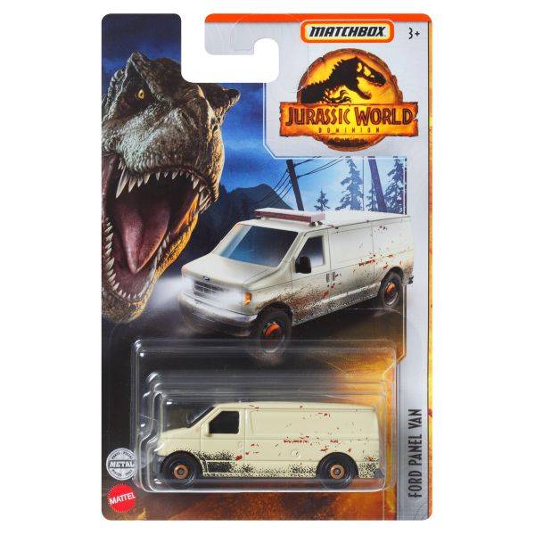 Matchbox Jurassic World kisautó – Ford Panel Van
