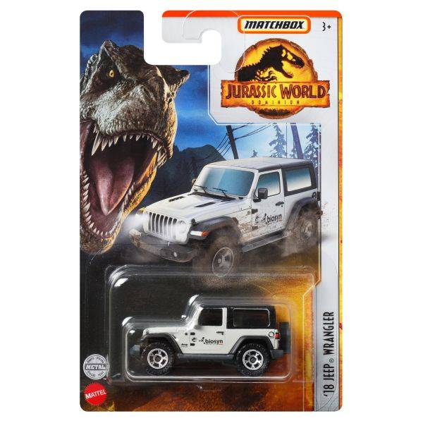 Matchbox Jurassic World kisautó – ’18 Jeep Wrangler