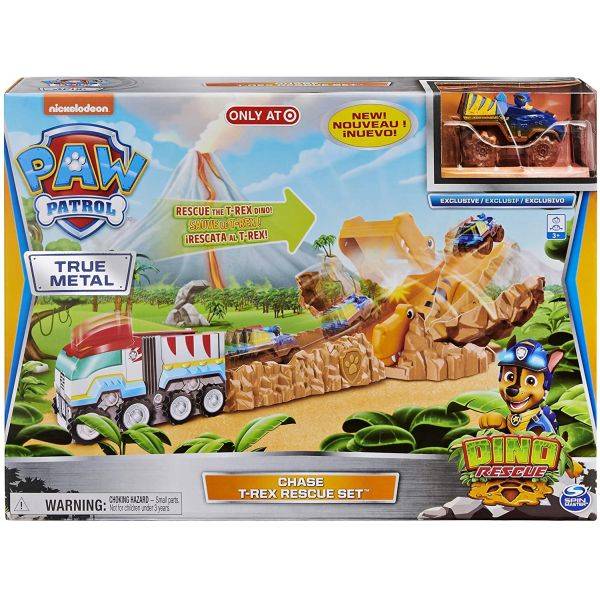 Mancs őrjárat Dino Rescue – T-Rex mentés játékszett Chase