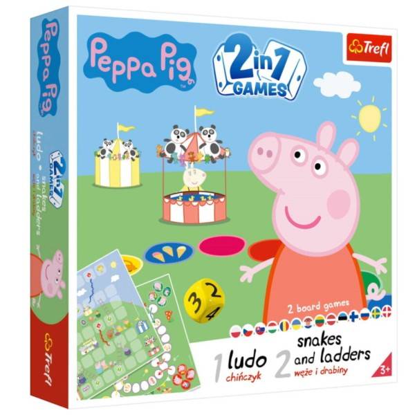 Peppa malac társasjáték 2in1 – Trefl