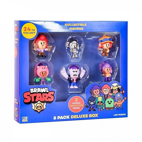 Brawl Stars figura deluxe szett 8 db-os – Selly