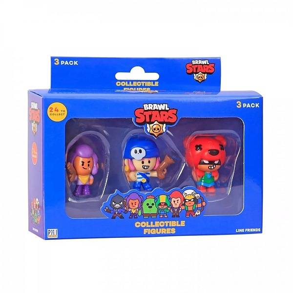 Brawl Stars figura 3 db-os szett – Selly, Penny, Nita