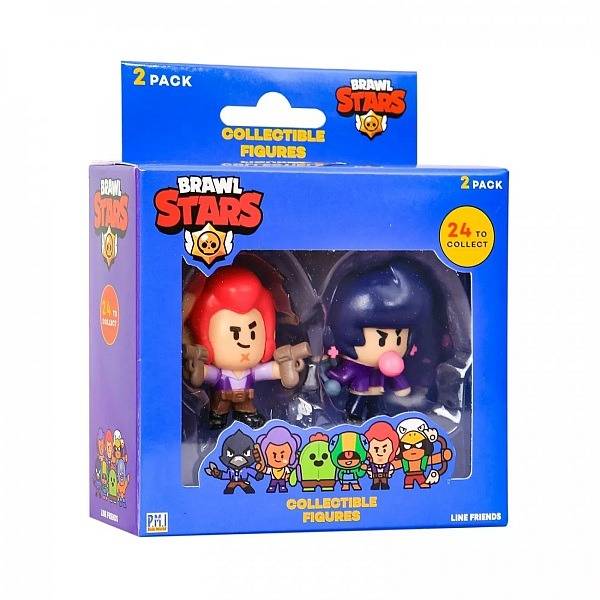 Brawl Stars figura 2 db-os szett – Colt és Bibi