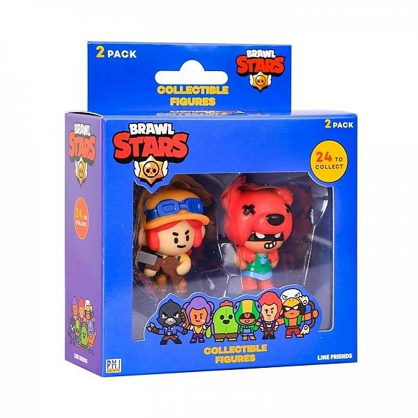 Brawl Stars figura 2 db-os szett – Jessie és Nita