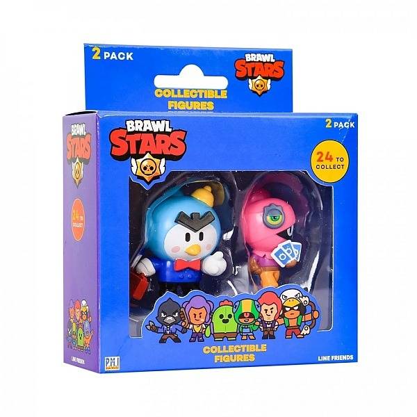 Brawl Stars figura 2 db-os szett – Mr P és Tara