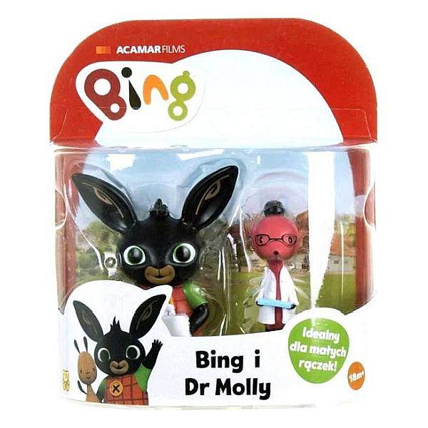 Bing és barátai 2 db-os figuraszett – Bing és Doktor Molly