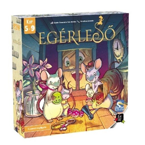 Egérleső társasjáték – kooperatív megfigyelős játék
