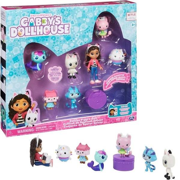 Gabby’s Dollhouse Delux figura szett