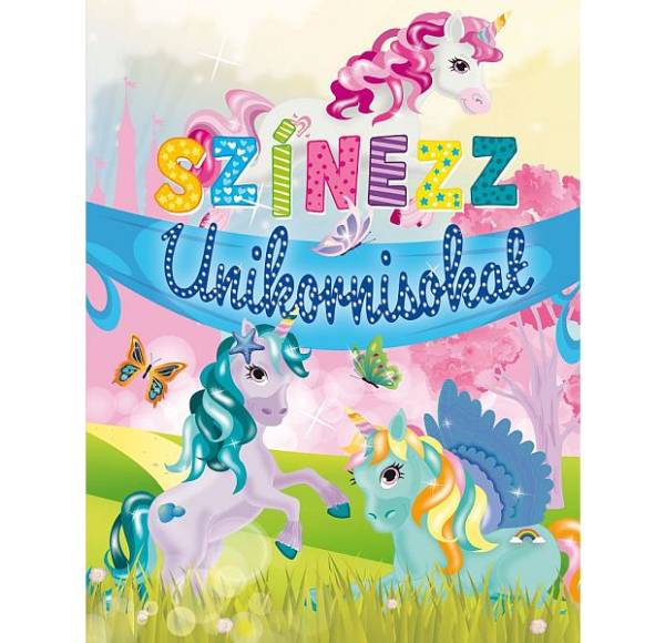 Színezz unikornisokat! – foglalkoztató füzet