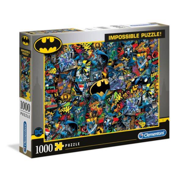 Clementoni lehetetlen puzzle 1000 db-os – Batman