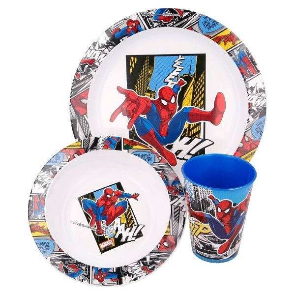 Spiderman étkészlet 3 darabos