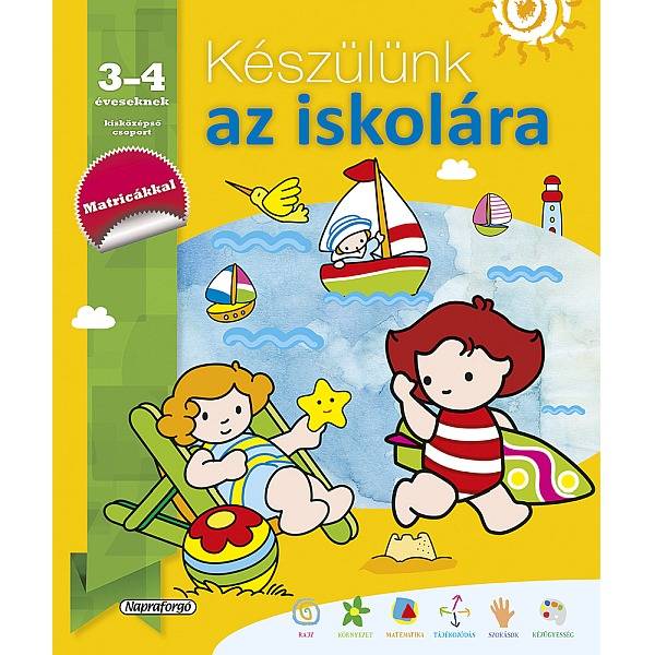 Készülünk az iskolára – Foglalkoztató 3-4 éveseknek