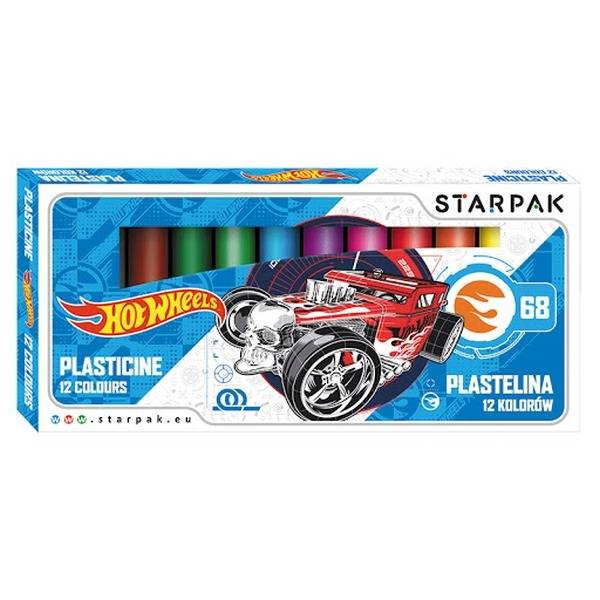 Hot Wheels színes gyurmaszett 12 darabos – Starpak