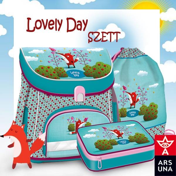 Ars Una iskolatáska SZETT Lovely Day