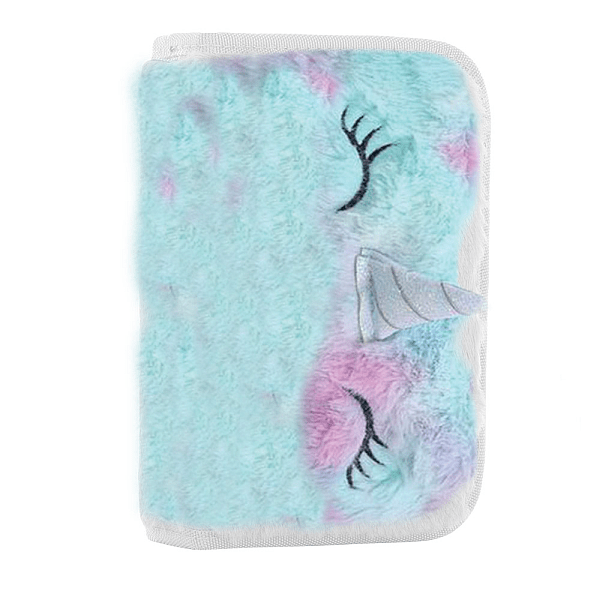 OXYBAG plüss kihajtható tolltartó - Unikornis