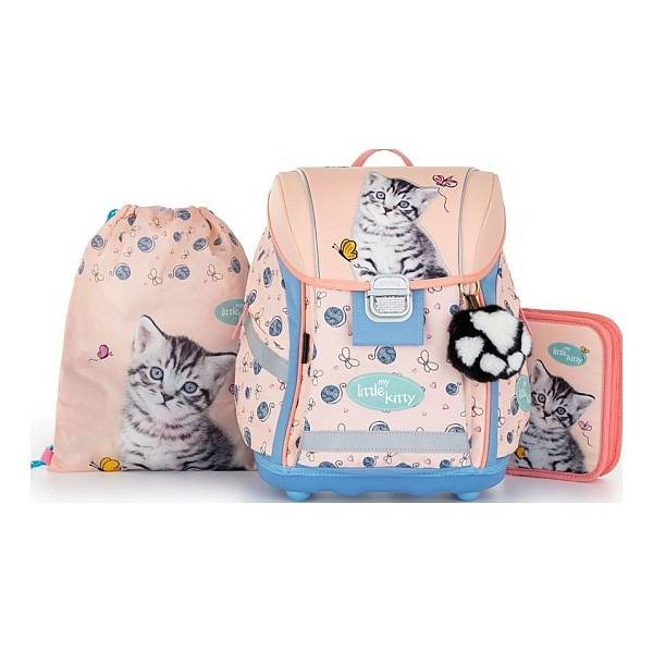 OXYBAG cicás iskolatáska szett - Little Kitty