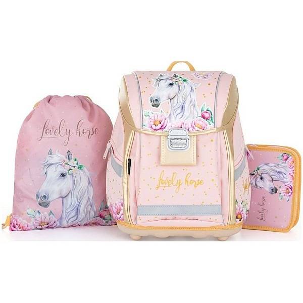 OXYBAG lovas iskolatáska szett - Lovely Horse