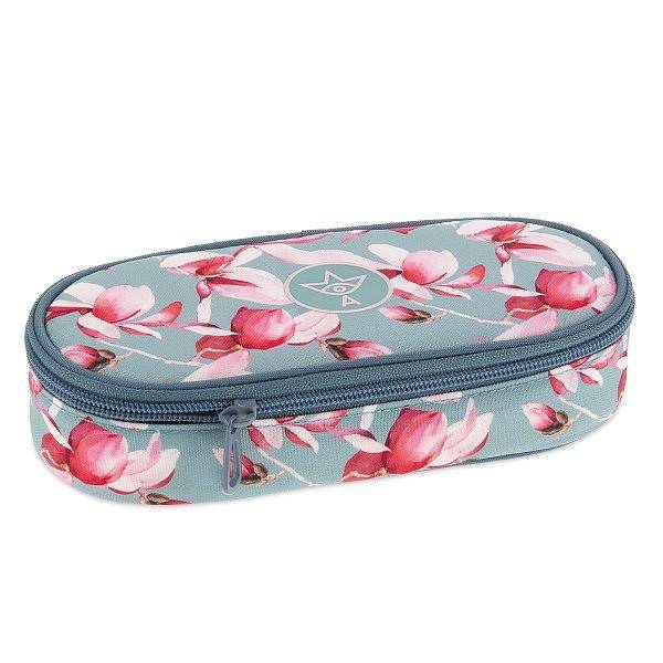 Ars Una ovális tolltartó - Rosy Magnolia II.