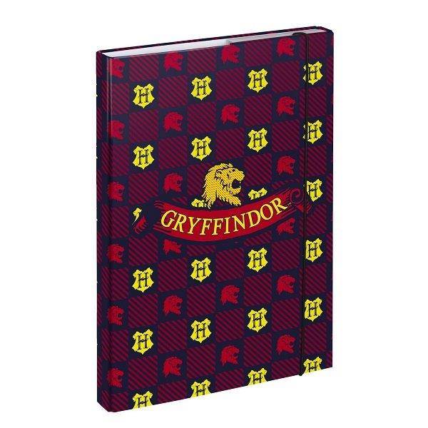 Baagl Harry Potter füzetbox A4 - Gryffindor bordó