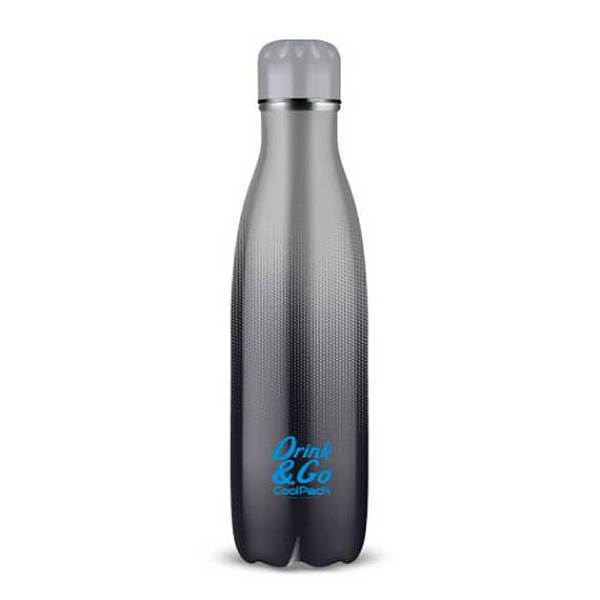 Coolpack Drink & Go fém kulacs, termosz 500ml - Gradient Grey