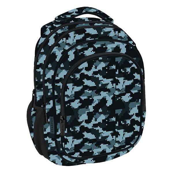 Starpak terepmintás ergonomikus iskolatáska, hátizsák - Blue Moro
