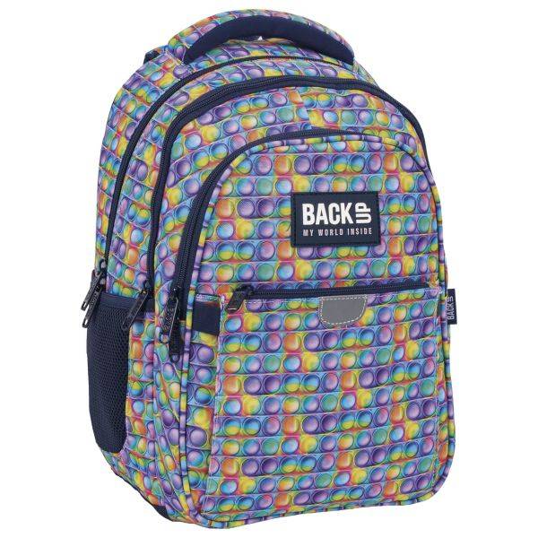 BackUp ergonomikus iskolatáska, hátizsák – POP-IT