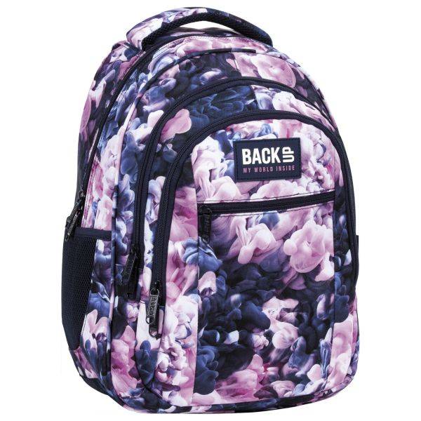 BackUp ergonomikus iskolatáska, hátizsák - Color Smoke
