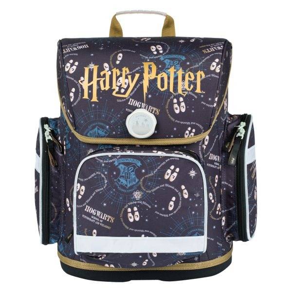 Baagl Harry Potter ergonomikus iskolatáska Fidlock csatos - Marauders Map