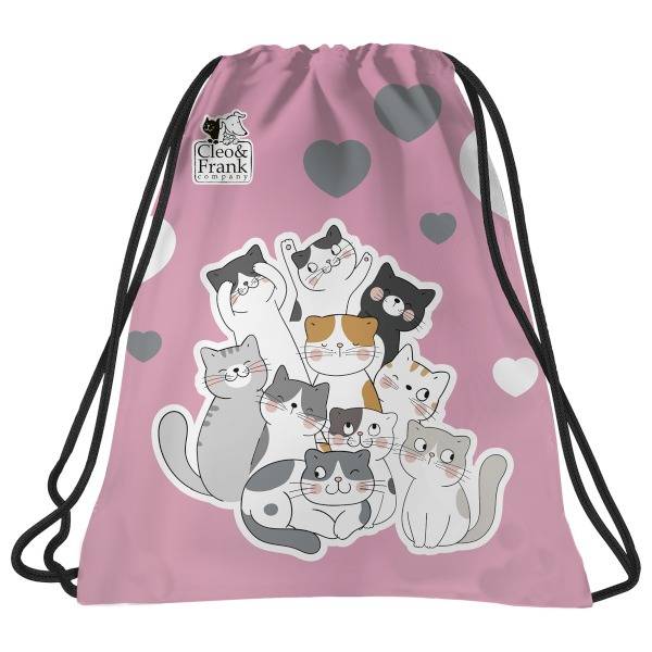 Cleo és Frank cicás tornazsák - Friends