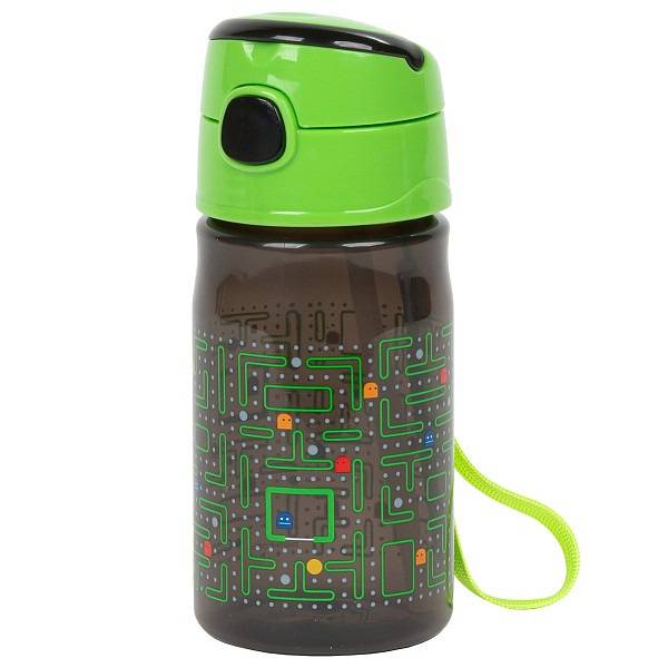 Szívószálas műanyag kulacs 330 ml - Game Time
