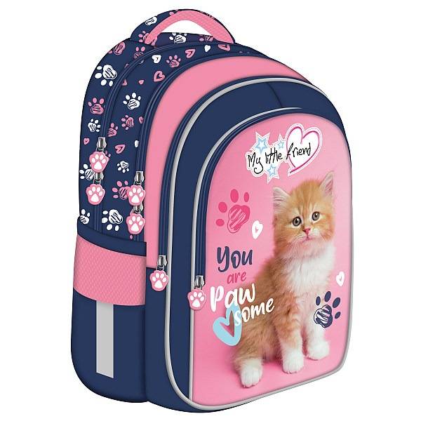 My Little Friend cicás iskolatáska, hátizsák - Ginger Kitty
