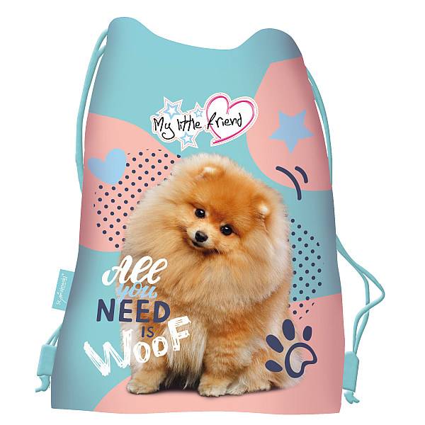 My Little Friend kutyás tornazsák - Fluffy Dog