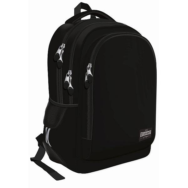 St. Right ergonomikus iskolatáska, hátizsák - St. Black